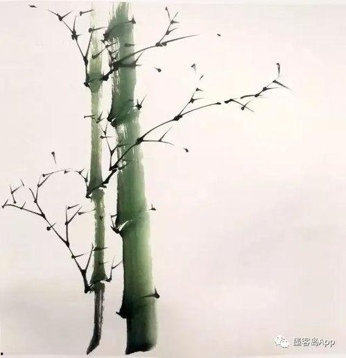 画竹子视频国画教程,竹子画法步骤解析